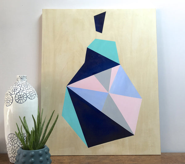 Geo Pear | Pastels