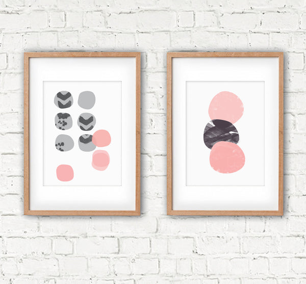 Pebble Scatter | A3 Print