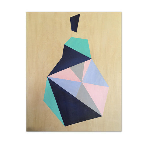 Geo Pear | Pastels